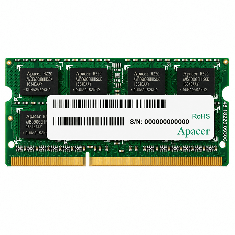 Memória RAM Apacer DDR3L SO-DIMM 1600MHz PC3-12800 8GB CL11