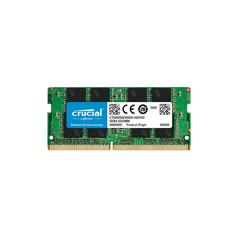 Memória RAM Crucial SO-DIMM DDR4 3200Mhz PC4-25600 8GB SKU